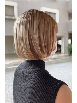 ヘアースイッチ(HAIR SWITCH) ハイカラーとミニボブ☆