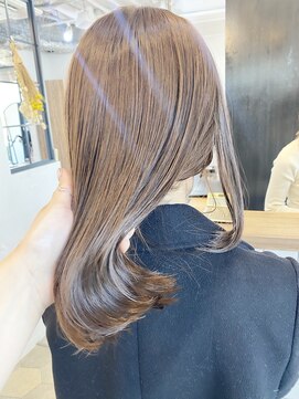 シエルバイアフロート(ciel by afloat) 艶ベルベットベージュ