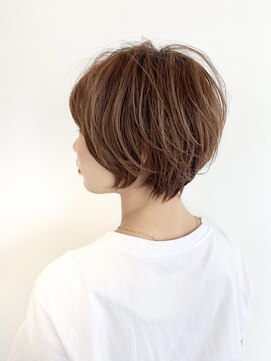 ヘアーブランドジン ヴェール(HAIR BRAND Jin Vert) BrownBeige ゆるふわショート