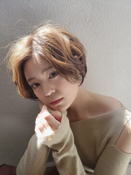 ロンドプロフィール 浦和(Lond profil) 浦和ショートヘアショートカット韓国白髪ぼかし白髪染めボブ