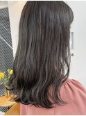 暗くても透けるグレージュ