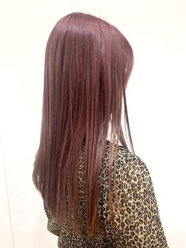 コワファースト させぼ五番街店(COIFF1RST) ケアカラー★艶髪ピンクカラー