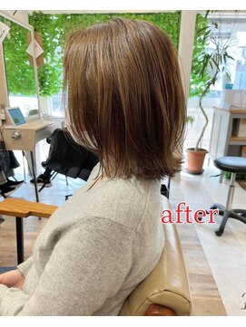 ヘアーザラブズラフズ オーガニカ 北九州(HAIR THE LOVES LAUGHS ORGANICA) スタンダードハイグレイカラー＊