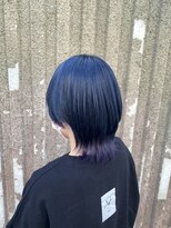 ノマニカ バイ ルレーヴ 池田店(noma-nika by Le reve) Blue&purpleウルフスタイル