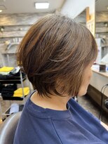 ヘアーズベリー 長岡天神店(hairs BERRY) 丸みショートボブ