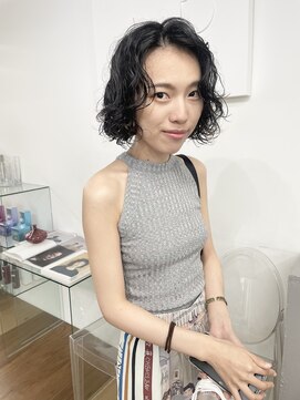 タルト(TARTE) ボブ/スパイラルパーマ