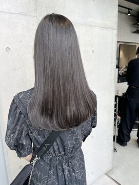 アルテ(ARTE) 【ARTE表参道/青山】モテ髪ミディアム×透明感カラー