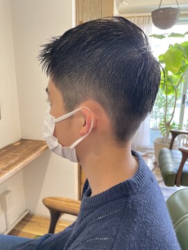 ホロホロ ヘアーデザイン(holoholo Hair Design) 刈り上げツーブロック　メンズビジネスベリーショート