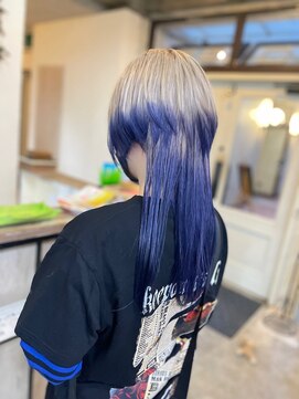 コニ(Coni) 【和田寧々】ブルーカラー/推しカラー/グラデーション