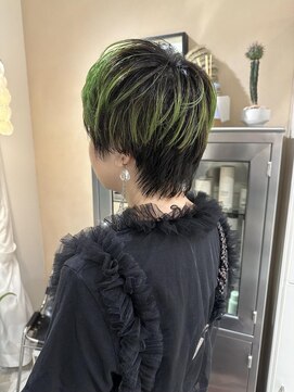 フィグバイアルテフィーチェ(fig by artefice) ルーツカラー×ショートレイヤー