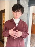 爽やかクールメンズショート/波巻きパーマ【MEN’S】