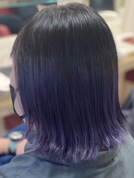 ヘアークリアー せんげん台 【髪質改善】うる艶 流行りの裾カラーも長持ち