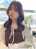 大人かわいい内巻きくびれスタイル【肥田亜沙美】