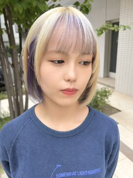 プール(POOL) 【TAISEI】似合わせカット＋ブロンドデザインカラー