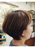 ショートボブ
