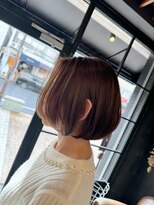 フローレア(Flow rare) ショートボブ×ブリーチなしカラー【岩本大樹】