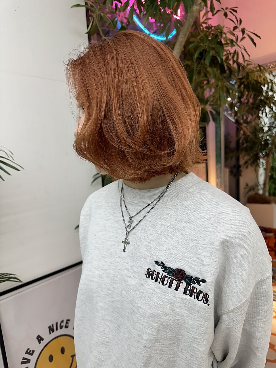 カット+ブリーチ＋カラー\1９000