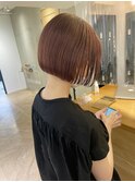 透明感髪質改善ベージュダブルカラーミルクティーグレージュ