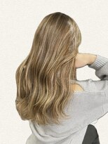 トト 船橋店(toto.)&nbsp;デザインカラーレイヤーカットオリーブベージハイライト