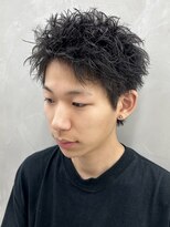 エース 名駅店(Ace)&nbsp;スパイキーショートパーマ無造作ツイストスパイラルパーマ