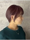 【顔まわりカット×ショートヘア】高橋