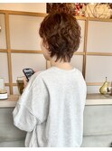 ショートヘア×パーマ