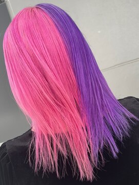 いろあそび 八王子 ピンク×バイオレット