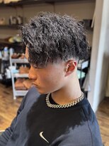 エクファフォーメン(EX-FA FOR MEN)&nbsp;ダークアッシュ/ニュアンスパーマ/韓国マッシュ/スペインカール