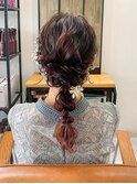 ヘアアレンジ/ヘアセット/お呼ばれヘア