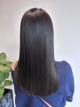 ヘアサロン エン(hair salon en.) 地毛風ブラウン×髪質改善