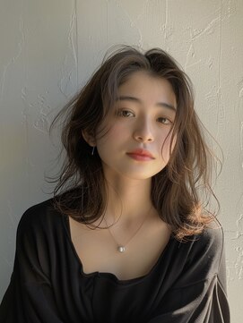 ジルヘアーニコ(jill hair nico.) 無造作ミディ星