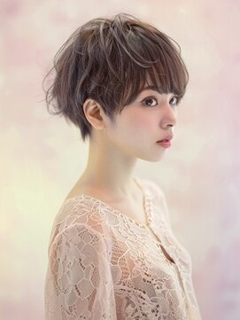 アルトリスト(Altruist Aging×HAIR&SPA) ☆イメチェンピンクベージュアンブレラカラー前髪クールショート