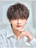 シャドウツーブロック人気スパイラルマッシュ