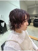 20代30代40代大人美人丸みショートウルフカット/ハイライト川崎