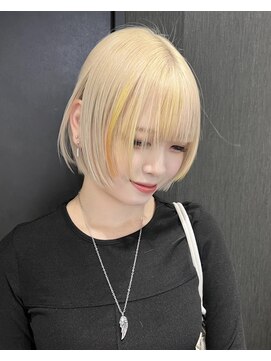 ヌル 原宿店(Null) スラッシュカラー/デザインカラー/ルーツカラー/原宿/表参道