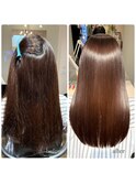 超高濃度水素プレミアムエイジングケアストレート＃縮毛矯正