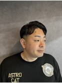 清潔感のある爽やかなパートスタイル×ローフェード!!