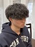 カット＋ツイストパーマ＋トリートメント￥13,000