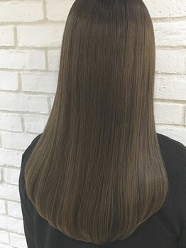 ヘアケアカルネ(HAIR CARE CARUNE)の写真/髪の芯からダメージ補修し、毛先まで潤いを閉じ込めます♪思わず触れたくなる指通り滑らかな美艶髪に☆