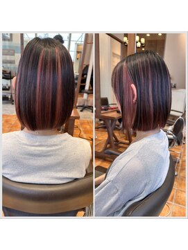 フリックヘアサロン 梅田茶屋町2号店(FLICK HAIR SALON) アンブレラカラー/ダブルカラー/ブリーチ