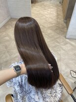 ラボヌールヘアー オリビエ 北千住店(La Bonheur hair Olivier)&nbsp;ラベンダーベージュ【吉田 愛里】