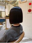 オリーブグレー/韓国風巻き/レイヤーカット/髪質改善/縮毛矯正