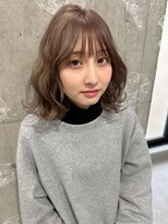 ジュノヘアージャパン 表参道(JUNO HAIR JAPAN)&nbsp;黒髪/クラゲヘアー/オリーブグレー/小顔/ココアベージュ/渋谷
