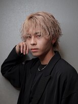 メンズサロン ガウディ 博多店(men's salon Gaudi)&nbsp;ハイトーン×ブリーチ×無造作シースルー