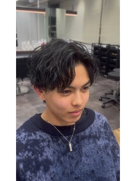 ルースト 京都四条大宮店(ROOST) シャドウパーマ/パーマ/メンズ