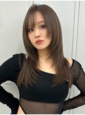 ハッシュカット/レイヤーカット/韓国ヘア/シャギー/髪質改善
