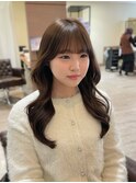 ザクザクレイヤー レイヤーカット 韓国ヘア