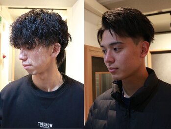 グラッドマンズカットクラブ 立川(GLADMAN'S CUT CLUB)の写真/口コミ多数で人気☆men's身だしなみを,丁寧なカウンセリングと優れた技術で完璧に*【駅近&22時まで営業】