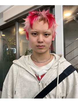 レコ 渋谷(LECO) メンズスパイキーデザインカラー