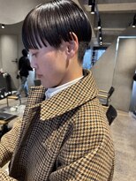 ビビト(bibito)&nbsp;bibito 大人ショートボブ　マッシュツーブロック　刈り上げ